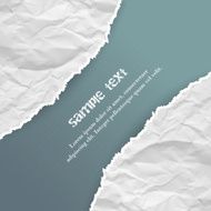 Damaged worn torn paper as a background for your design