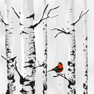 Winter card in vector N2