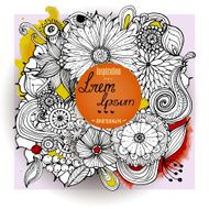 Floral decorative background N20