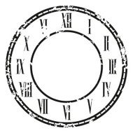 Vector vintage clock N11