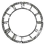 Vector vintage clock N16