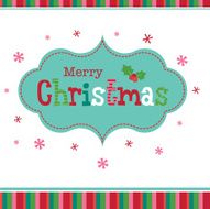 Merry Christmas Card N102