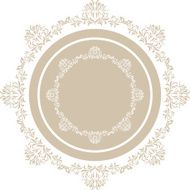 Ornamental circular element