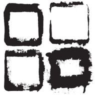 Grunge texture frame stamp Distressed texture N2