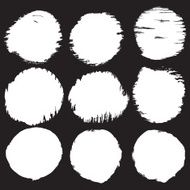 Grunge shapes set N4