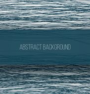 Abstract blue chaotic sketch lines background and rectangle banner with