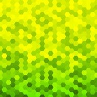 Abstract green and yellow background