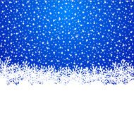 Merry Christmas background with snowflakes N15
