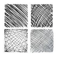 Collection of abstract squares
