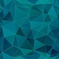 Blue Polygonal Mosaic Background N3