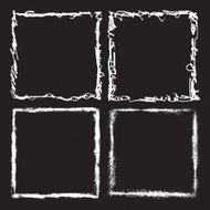 Set of grunge frames N5