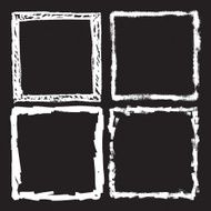 Set of grunge frames N7