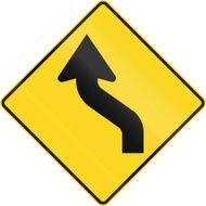Reverse Curve First To Left In Canada