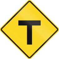 Intersection Ahead In Canada N2