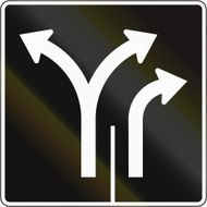 Two Lanes In Canada N2