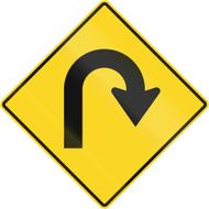 Hairpin Curve In Canada N2