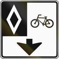 Bike Lane In Canada