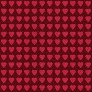red glitter with heart shapes N2