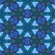 Seamless abstract blue glass-like geometric texture or background N2