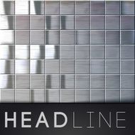 Metal geometric vector background with place for your headline