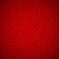 Seamless red background with snowflakes N2
