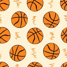 Seamless basketballs N2