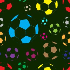 Planimetric soccer balls N2