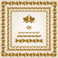 Design elements Oak