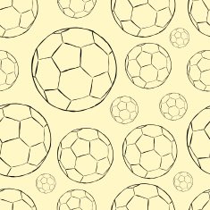 Seamless soccer ball contours N2