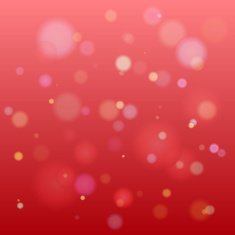 Abstract red circular bokeh background N2