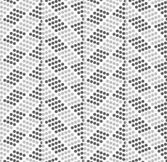 Dotted zigzag with dark and light dots N2