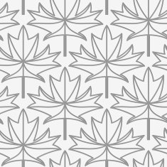 Perforated maple leaves with veins N2
