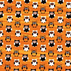 Halloween Owls Pattern