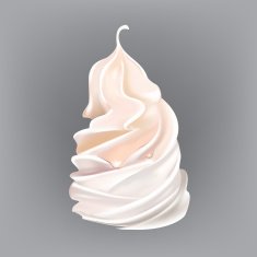 cream cake or ice vector N2