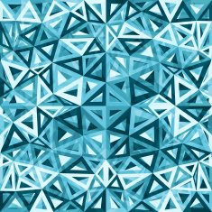 Blue abstract triangles vector background N2