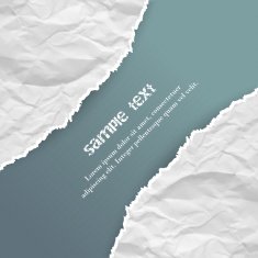 Damaged worn torn paper as a background for your design