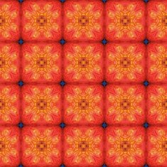 Abstract orange symmetric square texture made seamless N2