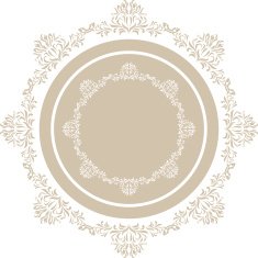 Ornamental circular element