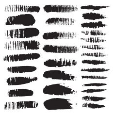 Hand drawn sketch set hand elements collection N2