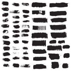 Hand drawn sketch set hand elements collection N4
