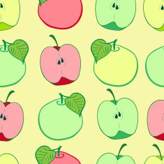 Seamless grades of apples N2