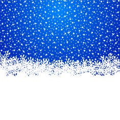 Merry Christmas background with snowflakes N15