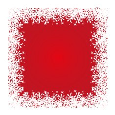 Merry Christmas background with snowflakes N19