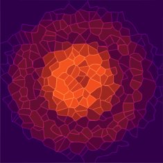random crystal background design N2