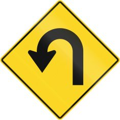 Hairpin Curve In Canada