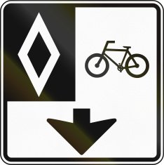 Bike Lane In Canada