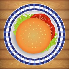 BURGER TOMATO SALAD