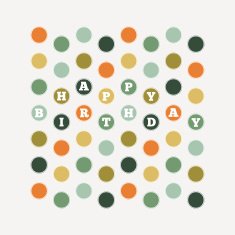 Birthday Dots Pattern N2