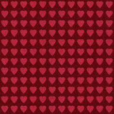 red glitter with heart shapes N2