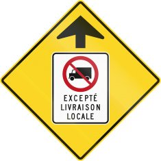 Lorry Prohibition Ahead in Canada